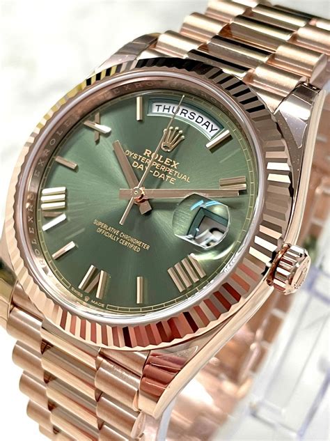 rose gold rolex mens|rolex day date 40 228235.